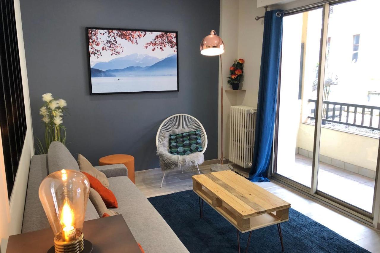 Modern Apartment 1Room Canal Terrace Lake 400M آنسي المظهر الخارجي الصورة
